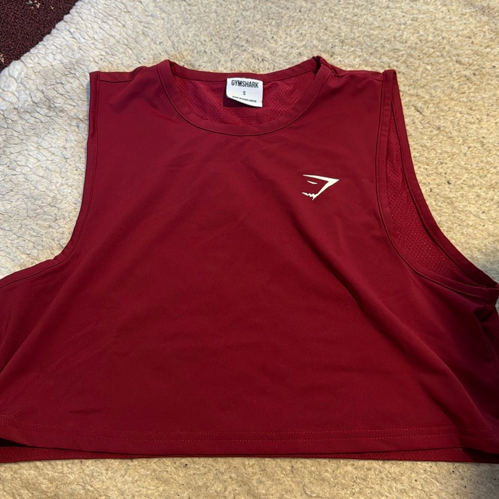 Gymshark Cropped Muscle Tee